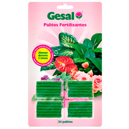 Palitos fertilizantes gesal 24uds image number