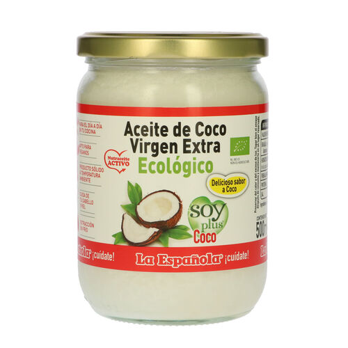 ACEITE COCO SOY PLUS SOLIDO 375ml image number