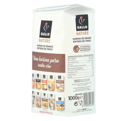 HARINA INTEGRAL GALLO 1kg image number