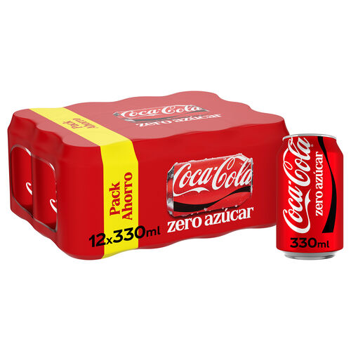 Refresco de cola Zero COCA COLA 12x330ml image number