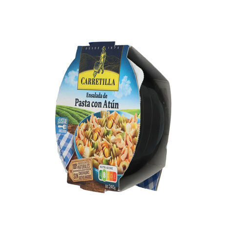 ENSALADA DE PASTA CON ATUN CARRETILLA 240g image number