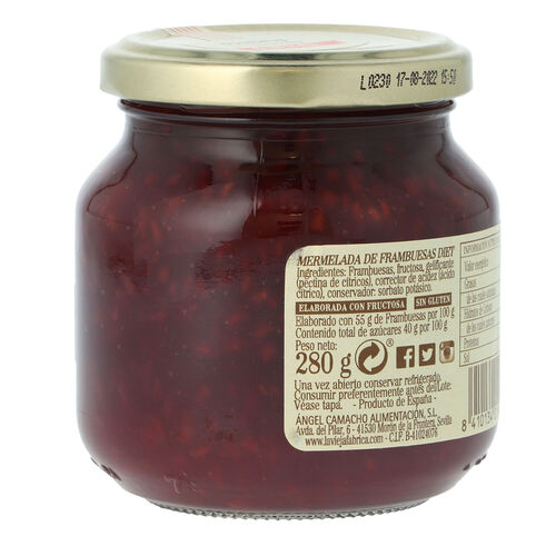 VIEJA FABRICA DIET FRAMBUESA 280g image number