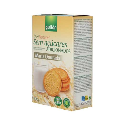 Galleta Mar&iacute;a Dorada Zero GULL&Oacute;N 400g image number