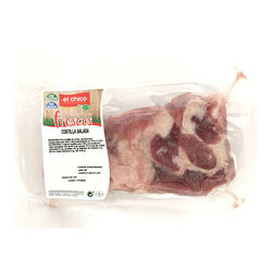 Costilla de cerdo salada bandeja kg