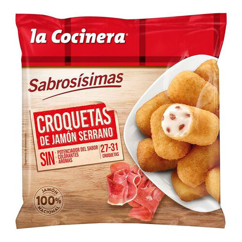CROQUETA JAMON SABROSISIMA 500G image number