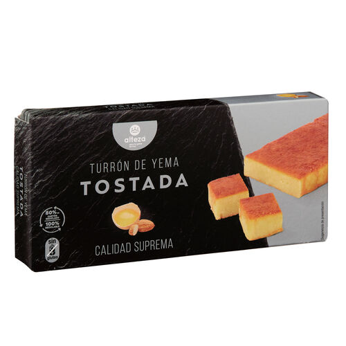 Turrón de yema tostada Calidad Suprema ALTEZA 250g image number