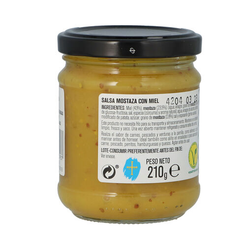 SALSAS ASTURIANAS MOSTAZA MIEL 210g image number