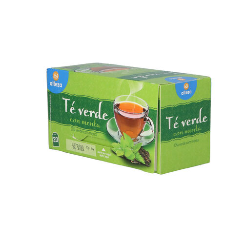 T&eacute; ALTEZA verde con menta 20 sobres image number