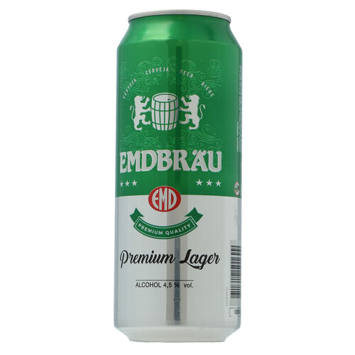 CERVEZA EMDBRAU LATA 50cl image number