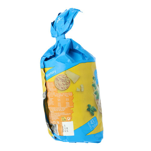 TORTA MAIZ BICENTURY QUESO ALBAHACA 124g image number