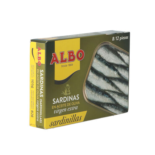 SARDINILLA ALBO OLIVA VIRGEN 105g image number