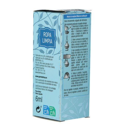 Ambientador para coche con aroma a Ropa Limpia ATMOSPHERE image number