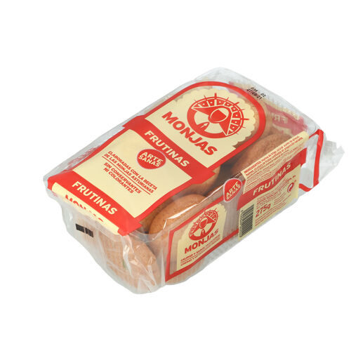 Galletas frutinas MONJAS artesanas 275g image number