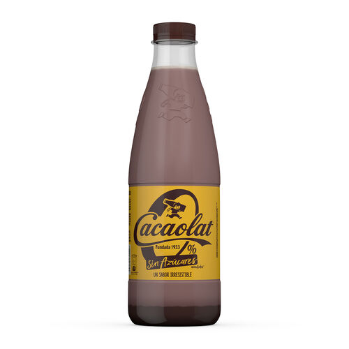 Batido de leche y cacao sin az&uacute;cares CACAOLAT 1L image number
