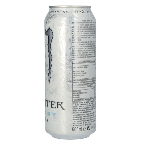 BEBIDA ENERGÉTICA ULTRA WHITE MONSTER 50cl image number