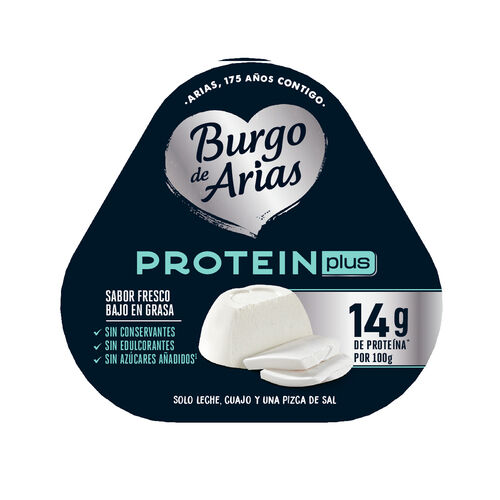 Queso fresco Protein BURGO DE ARIAS 3x70g image number
