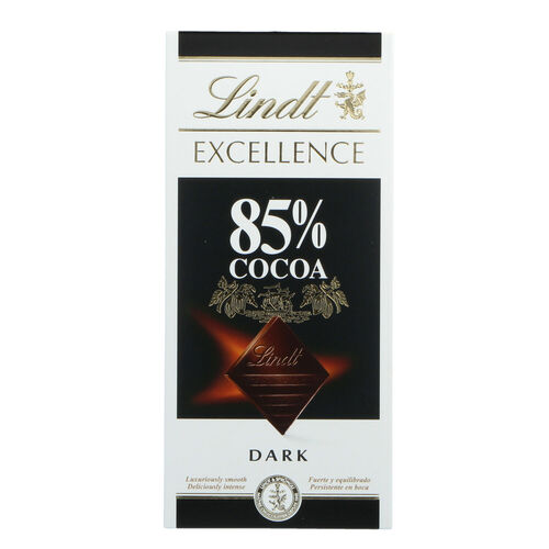 Chocolate LINDT EXCELLENCE 85% 100g image number