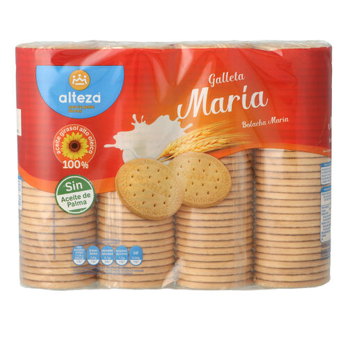 Galleta maria ALTEZA pack 4x200g image number