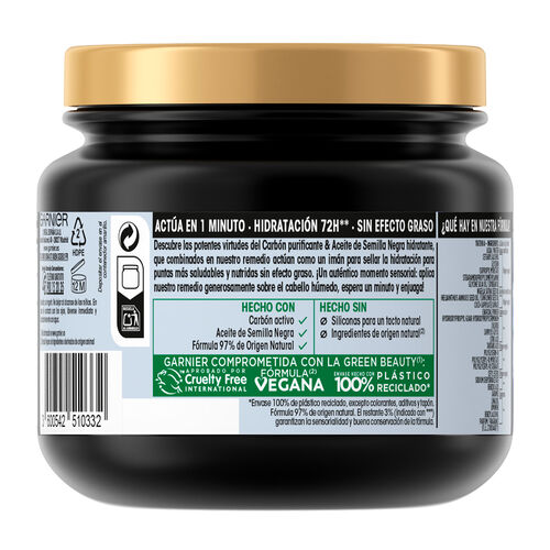 Mascarilla hair remedy Original remedies 340ml image number