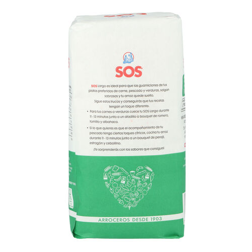 ARROZ LARGO SOS 1kg image number