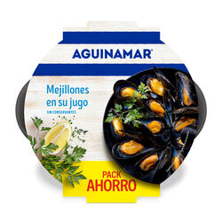 MEJILLON JUGO AGUINAMAR 500g