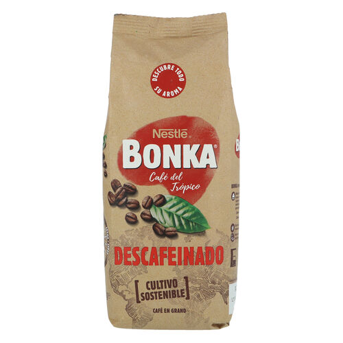 Caf&eacute; BONKA descafeinado grano 500g image number