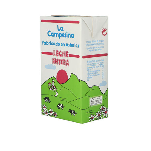 Leche entera LA CAMPESINA 1L image number