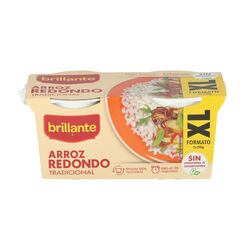 Arroz BRILLANTE redondo XL pack2x200g