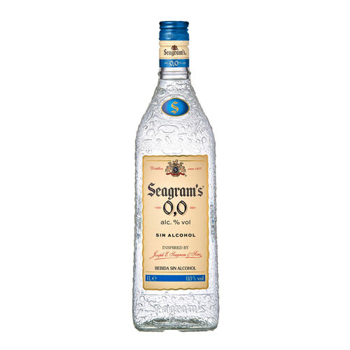GINEBRA SEAGRAMS 0,0 1L image number