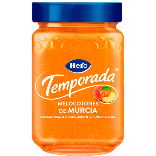 MERMELADA EXTRA DE MELOCOTON DE TEMPORADA HERO 350g image number