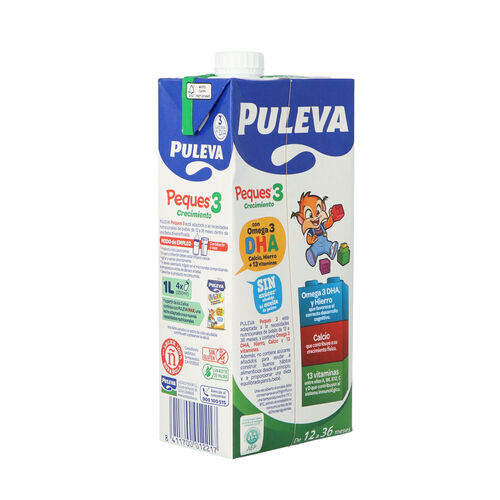 Preparado lacteo PULEVA PEQUES 3 1L image number
