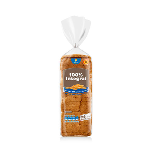 Pan de molde Integral ALTEZA 820g image number