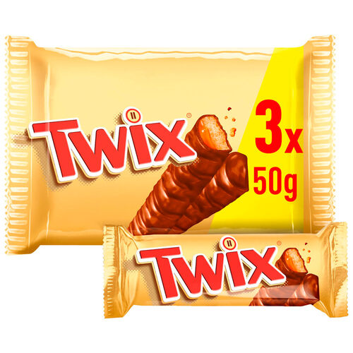 Chocolatina TWIX pack 3x50g image number