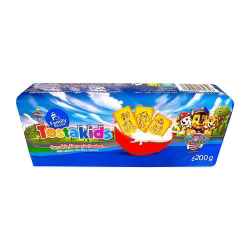 Galletas Tostakids FAMILY BISCUITS 200g image number