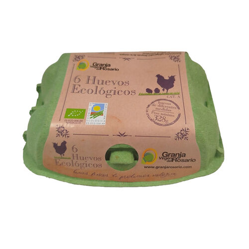 HUEVO ECOLÓGICO ASTURIANO M/L GRANJA VIRGEN DEL ROSARIO 6uds image number