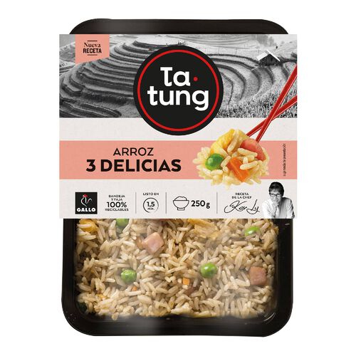 Arroz 3 DELICIAS TA-TUNG 250g image number