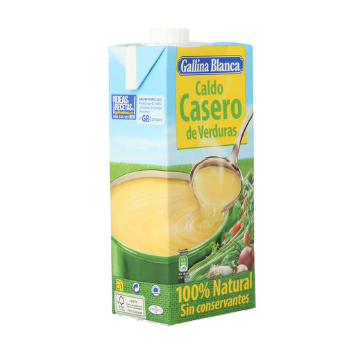 CALDO DE VERDURAS GALLINA BLANCA 1L image number