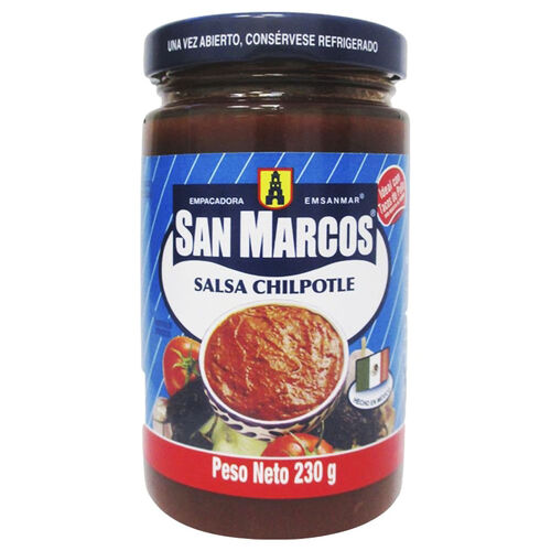 SALSA CHILPOTLE SAN MARCOS 230g image number