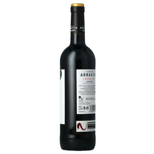 Vino tinto Crianza DO Navarra se&ntilde;or&iacute;o de arrastia 750ml image number