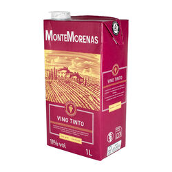 Vino tinto MONTEMORENAS 1L