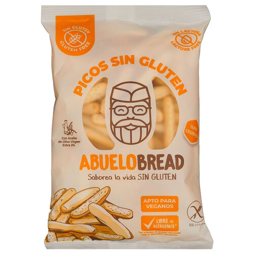 PICOS SIN GLUTEN ABUELO BREAD 100g image number