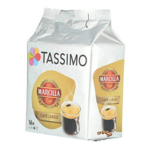 CAFE TASSIMO MARCILLA LARGO 16 CAPSULAS image number