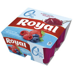 GELATINA ROYAL 0% FRUTAS DEL BOSQUE 4x90g