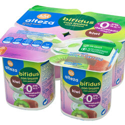 YOGUR ALTEZA BIFIDUS 0% KIWI 4x125g
