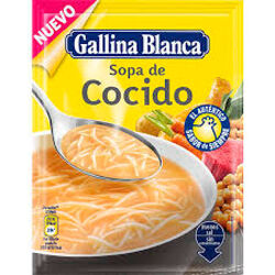 Sopa de cocido con fideos finos GALLINA BLANCA 72g