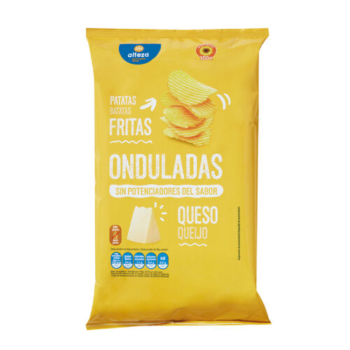Patatas fritas onduladas queso ALTEZA 150g image number