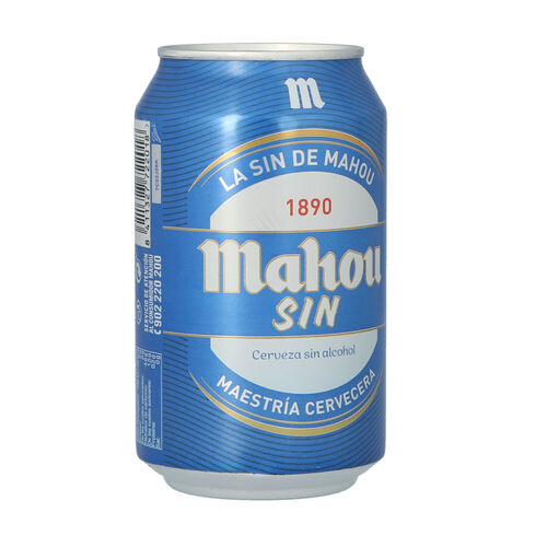 Cerveza MAHOU sin lata 33cl image number