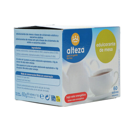 EDULCORANTE ALTEZA 60 SOBRES image number
