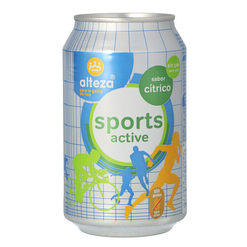 BEBIDA ISOTÓNICA SPORT ACTIVE ALTEZA LIMON LATA 33cl image number