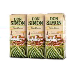 VINO BLANCO DON SIMON BRIK PACK 3x187cl
